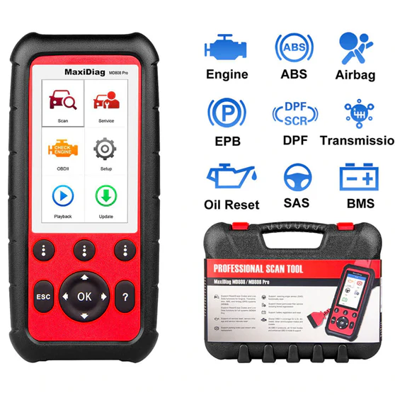 Autel MD 808Pro or Foxwell NT624- Economical Scan Tools Comparison