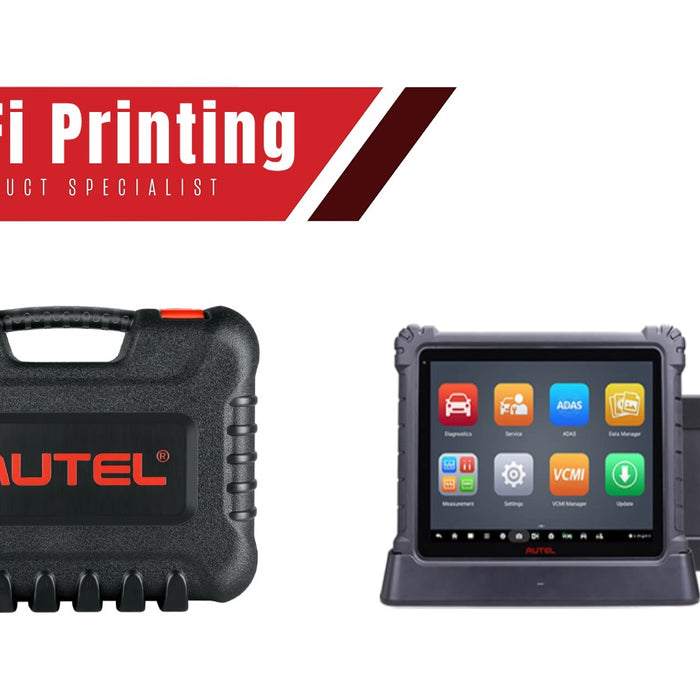 Autel Maxisys Tablet Scanner Wifi printing