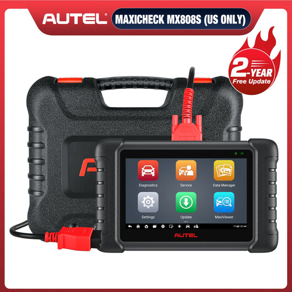  Autel Scanner MaxiCOM MK808BT PRO, 2024 OS 11 Full  Bidirectional Diagnostic Tool, Newer BT Ver. of MaxiCheck MX900 MK808S  MX808S MK808Z, 28+ Reset, OE All Systems Scan 2.0, FCA AutoAuth, Battery  Test : Automotive