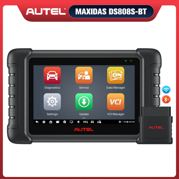 Autel MaxiDAS DS808S-BT OBD2 Diagnostic Scanner with Android 11, Advan —  obdprice