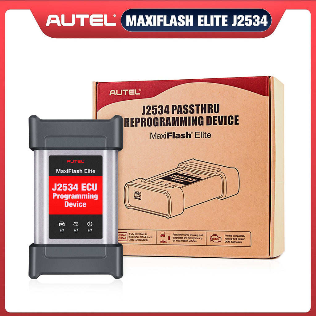 Autel MaxiFlash Elite J2534 ECU Programming Tool Fit for Maxisys  MS908/MS908P/MK908 Pro