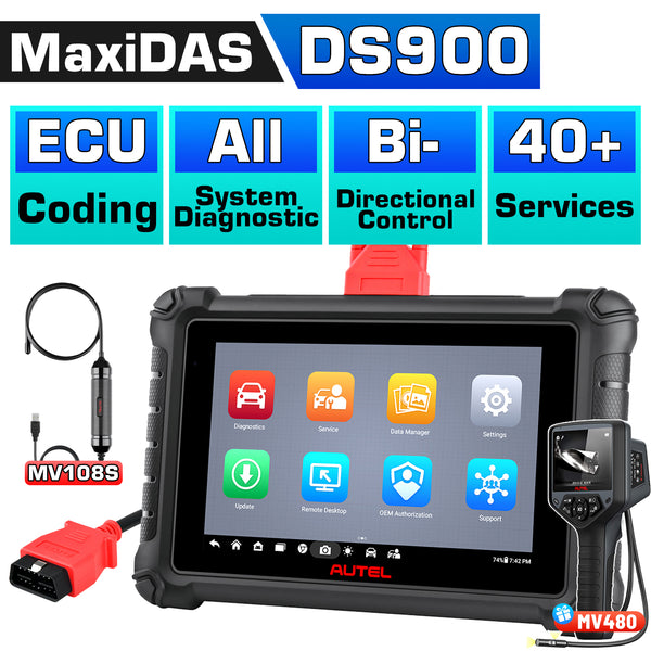 Autel MaxiDAS DS900 with MV108S & MV480