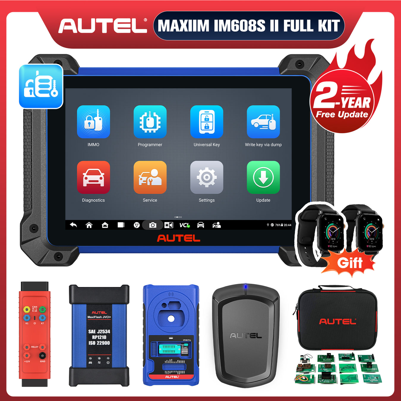 Autel Scanner 2-Year Free Update