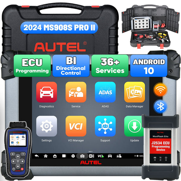 Autel MaxiSys MS908S Pro II Diagnostic Scan Tool with TS501 Pro