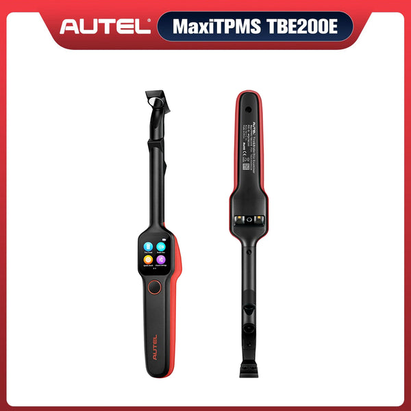 Autel MaxiTPMS TBE200 (E) Laser-Enabled Tire Tread Depth & Brake Disc Wear Examiner, 2024 Top Laser Uneven Wear Analysis Tool, Dual Camera, 0.1mm High Accuracy, Real-time Data