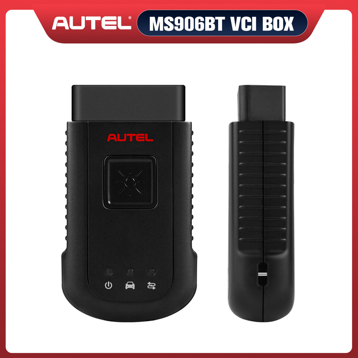 Bluetooth Adapter MaxiVCI Mini VCI for Autel MaxiCOM MK808BT PRO, Autel- MK808BT-Pro
