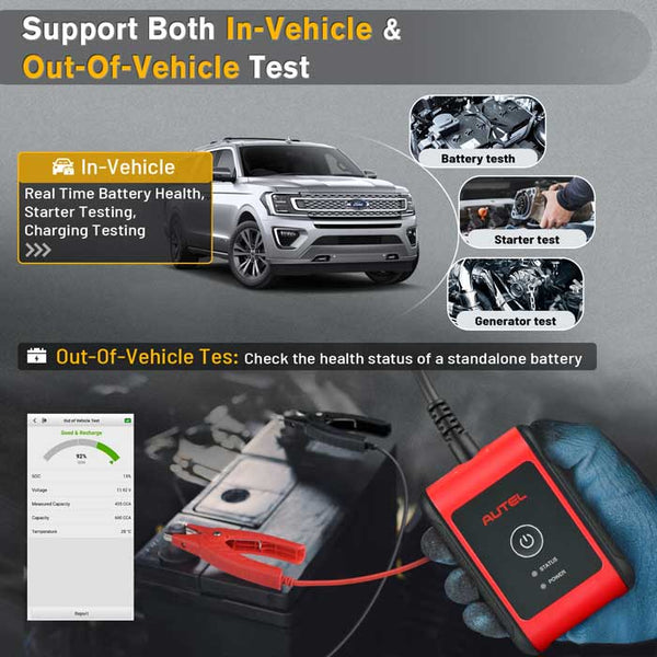 Autel MaxiBAS BT506 Car Battery Tester & Analyzer — obdprice