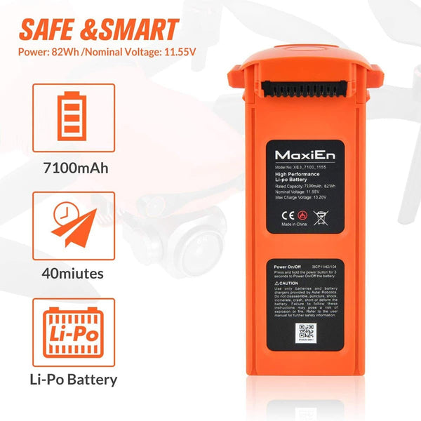 autel evo ii battery specifications